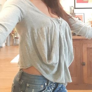 Anthropologie Knitted & Knotted Draped Sweater